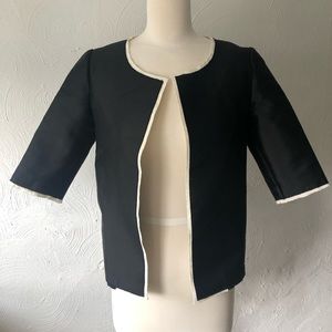 Lanvin Silk Blend Open Jacket